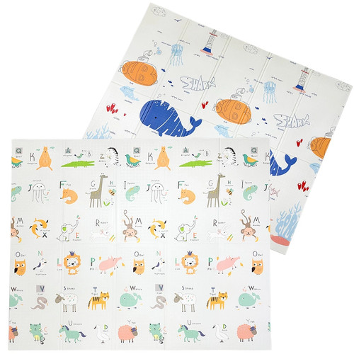 2sided foldable baby - baby, play