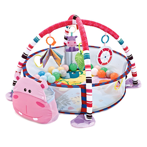 Foldable hippo baby - in,