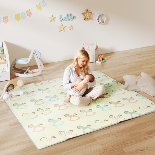 Baby play mat double - play, sided